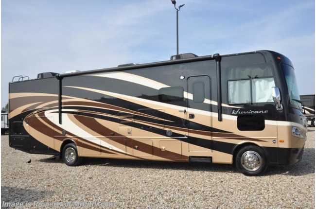 2015 Thor Motor Coach Hurricane 34F W/ Full Wall Slide, Ext Kitchen, King Bed