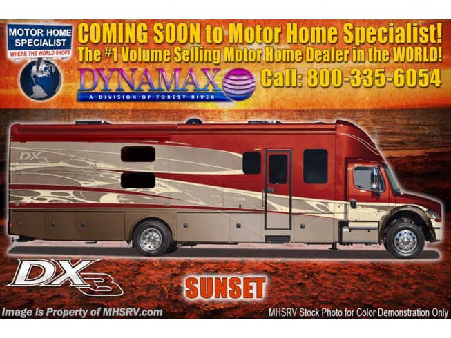 New 2019 Dynamax Corp DX3 37TS Super C W/Dsl Aqua Hot, Theater Seats, Solar available in Alvarado, Texas