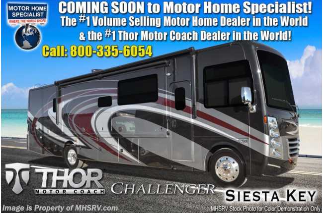 2019 Thor Motor Coach Challenger 37FH Bath &amp; 1/2 RV for Sale W/Theater Seats