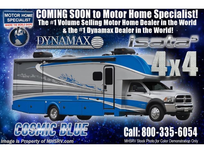 New 2019 Dynamax Corp Isata 5 Series 30FW 4x4 Super C W/8KW Gen, Solar, Sat, 2 A/Cs available in Alvarado, Texas