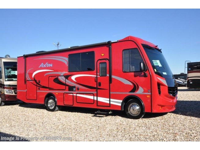 New 2018 Fleetwood Axon 29M W/King Bed, Sat, Hydraulic Leveling & 2 A/Cs available in Alvarado, Texas