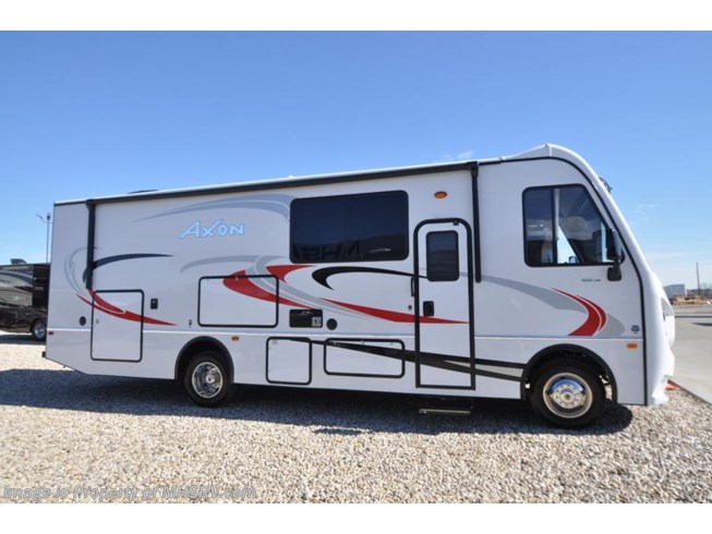 New 2018 Fleetwood Axon 29M W/ Hydraulic Leveling, King Bed, 2 A/Cs, Sat available in Alvarado, Texas