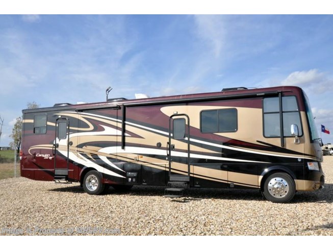 Used 2014 Newmar Canyon Star 3921 Toy Hauler W/ 3 A/Cs, 7KW Gen available in Alvarado, Texas