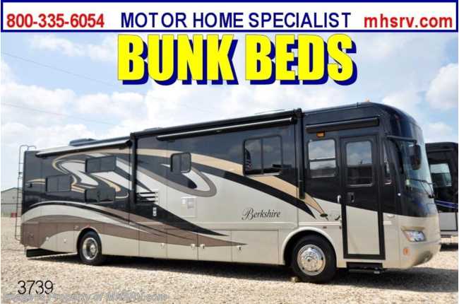 2011 Forest River Berkshire Bunk House W/4 Slides - New RV for Sale