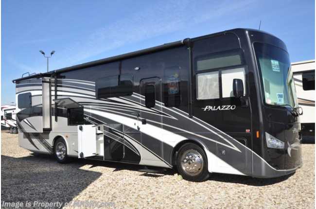 2016 Thor Motor Coach Palazzo 33.2 Diesel Pusher W/ Ext TV, OH Loft, W/D