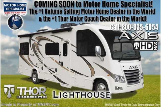 2019 Thor Motor Coach Axis 25.6 RUV for Sale @ MHSRV.com W/Stabilizers