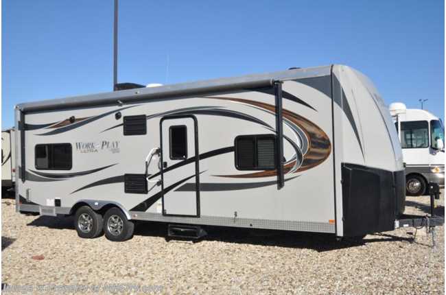 2015 Forest River Work and Play 25ULA Toy Hauler W/ Pwr Awning, Rims