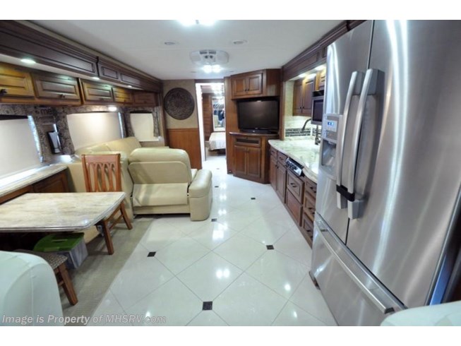 2014 Forest River Berkshire 360QL W/ 4 Slides, King, Res Fridge - Used Diesel Pusher For Sale by Motor Home Specialist in Alvarado, Texas