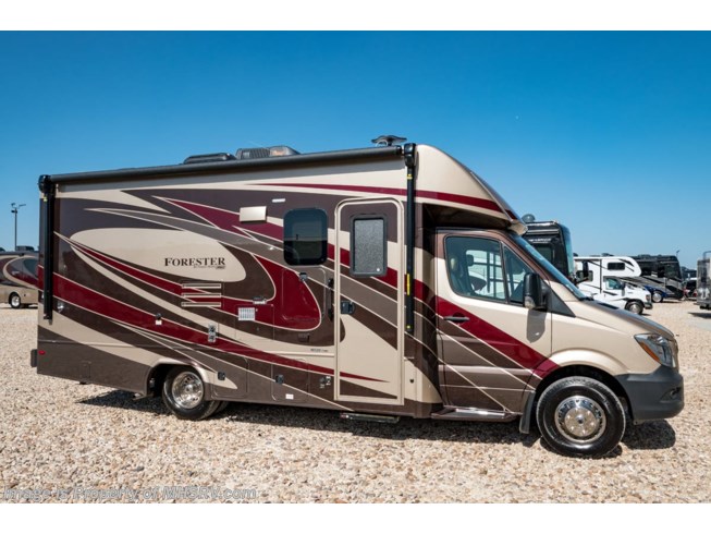 New 2019 Forest River Forester MBS 2401W Sprinter Diesel RV W/3.2KW Dsl Gen, Ext. TV available in Alvarado, Texas