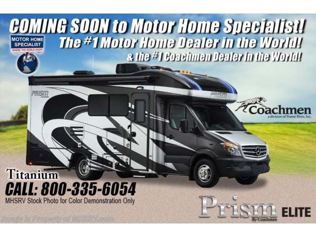 New 2019 Coachmen Prism Elite 24EF Sprinter Diesel RV W/3.2KW Dsl Gen, GPS, Jack available in Alvarado, Texas