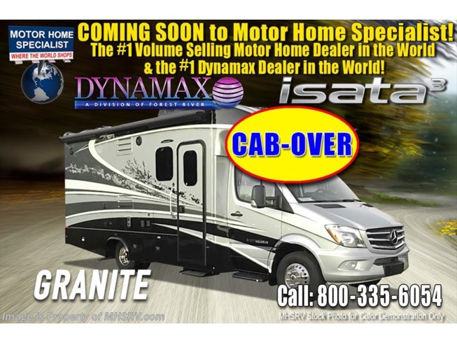 New 2019 Dynamax Corp Isata 3 Series 24RWM Sprinter Diesel RV Cab Over W/Dsl Gen available in Alvarado, Texas