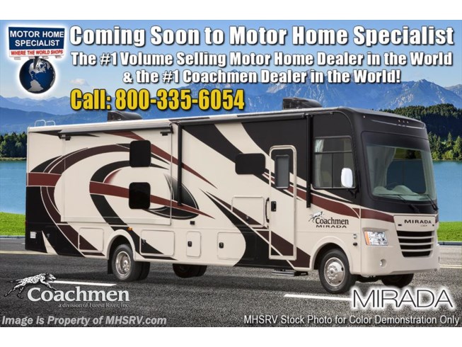 New 2019 Coachmen Mirada 35BH Bunk Model Bath & 1/2 W/ Ext TV, 2 15K A/Cs available in Alvarado, Texas
