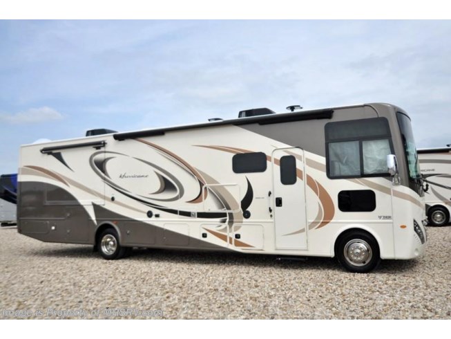 New 2018 Thor Motor Coach Hurricane 35M Bath & 1/2 RV for Sale @ MHSRV.com W/King Bed available in Alvarado, Texas