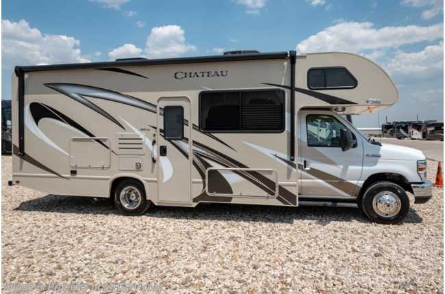 2019 Thor Motor Coach Chateau 26B W/Slide, Stabilizers, 15K A/C, 3-Cam, Ext. TV