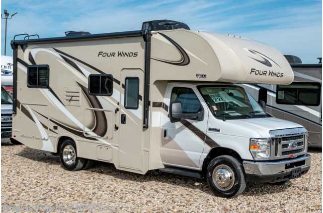 2019 Thor Motor Coach Four Winds 22E RV for Sale at MHSRV W/15K A/C, Stabilizers