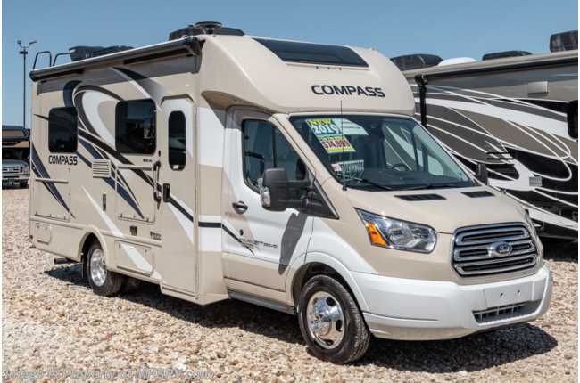 2019 Thor Motor Coach Compass 23TK RUV for Sale W/Ext TV &amp; Heat Pump