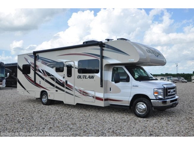 New 2019 Thor Motor Coach Outlaw 29J Toy Hauler RV for Sale W/Loft, Drop Down Bed available in Alvarado, Texas