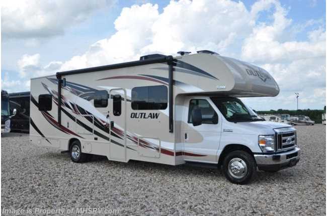 2019 Thor Motor Coach Outlaw Toy Hauler 29J Toy Hauler RV for Sale W/Loft, Drop Down Bed
