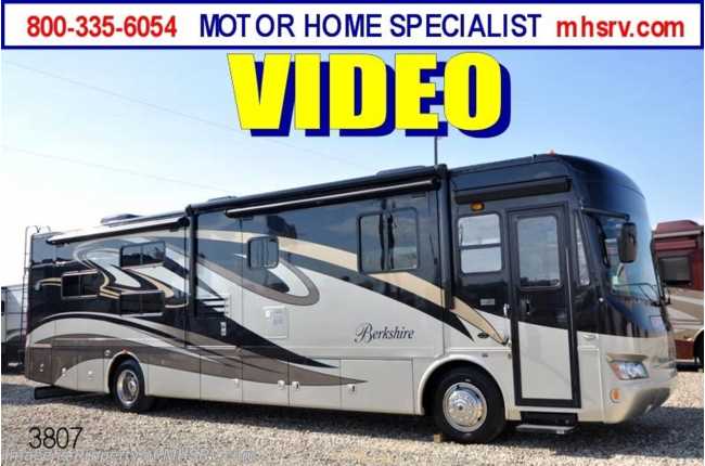 2011 Forest River Berkshire Bunk Model RV w/4 Slide (390BH) New RV for Sale