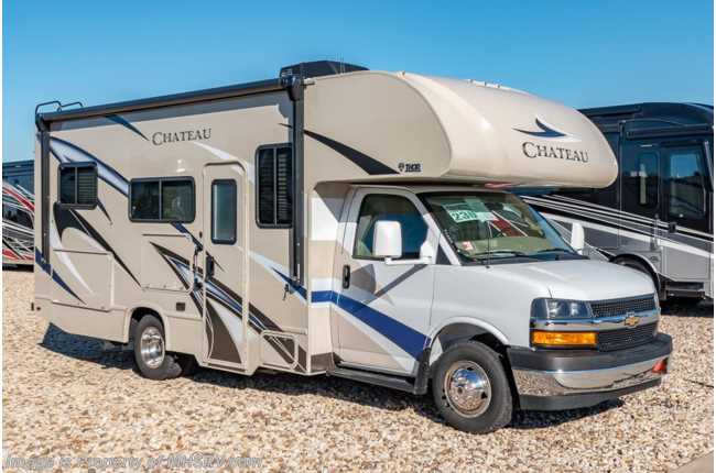 2019 Thor Motor Coach Chateau 23U Class C RV for Sale W/ Ext TV, OH Loft