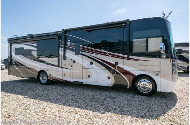 2017 Thor Motor Coach Challenger 37KT Used RV for Sale W/Stack W/D, King, OH Loft