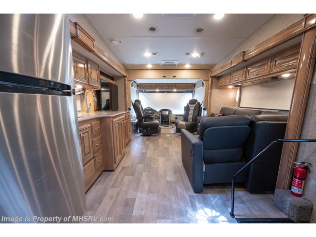 2018 Outlaw 37GP Class A Toy Hauler RV for Sale at MHSRV by Thor Motor Coach from Motor Home Specialist in Alvarado, Texas