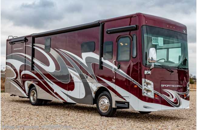 2019 Sportscoach Sportscoach SRS 360DL Diesel Pusher RV W/ Salon Bunk &amp; W/D