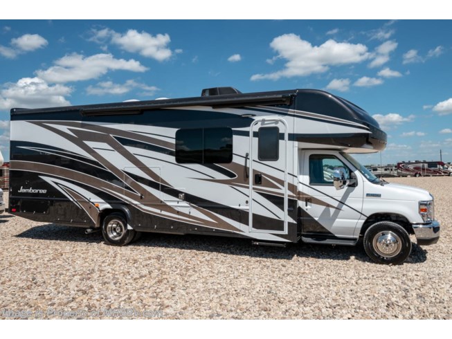 New 2019 Fleetwood Jamboree 30F Class C RV for Sale W/ Ext TV, King available in Alvarado, Texas