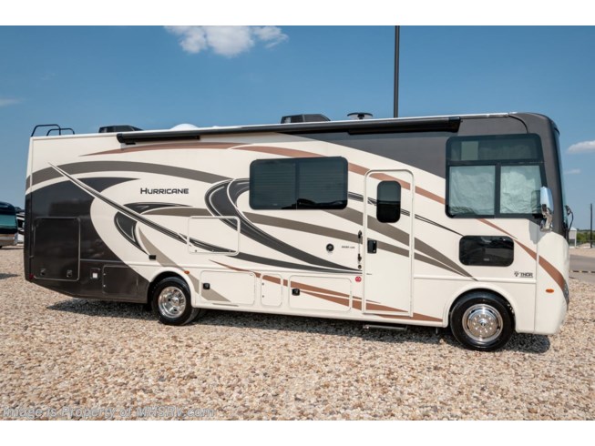 New 2019 Thor Motor Coach Hurricane 29M RV for Sale W/ 5.5KW Gen, 2 A/C, Ext Kitchen & available in Alvarado, Texas
