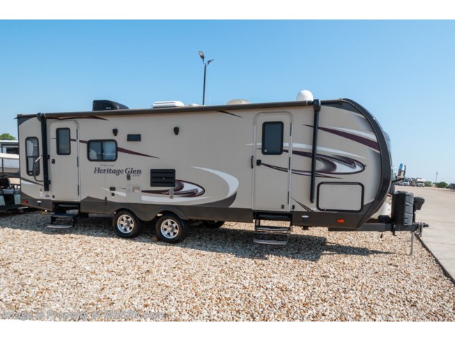 Used 2015 Forest River Wildwood Heritage Glen 263RL Travel Trailer RV for Sale at MHSRV available in Alvarado, Texas