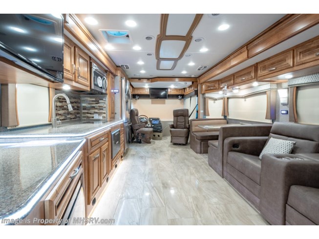 2019 Forest River Berkshire XLT 45A 2 Full Bath Bunk Model W/ Theater Seats, Sat - New Diesel Pusher For Sale by Motor Home Specialist in Alvarado, Texas