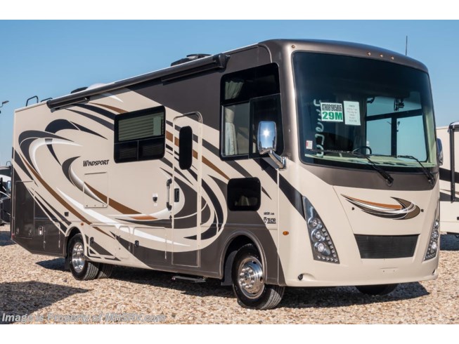New 2019 Thor Motor Coach Windsport 29M Class A RV for Sale W/ 2 A/C & King available in Alvarado, Texas