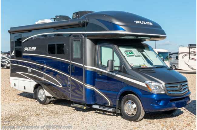 2019 Fleetwood Pulse 24A Diesel Sprinter RV W/Dsl Gen, Ext TV