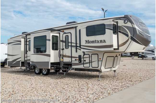 2015 Keystone Montana 3711FL 5TH Wheel RV for Sale W/ King, Jacks