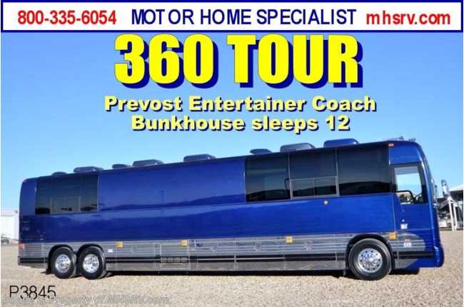 2007 Prevost XLII Entertainer W/Slide - Tour Bus For Sale