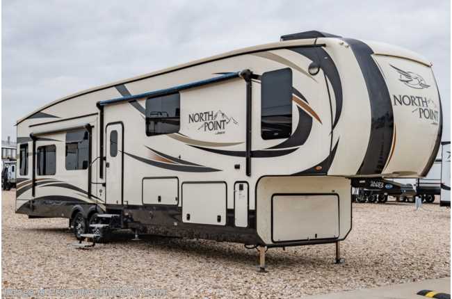 2017 Jayco North Point 377RLBH Bunk Model 5th Wheel W/ Theater Seats