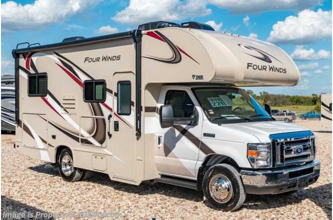 2020 Thor Motor Coach Four Winds 22E RV for Sale W/ 15K A/C, Stabilizers, Ext TV