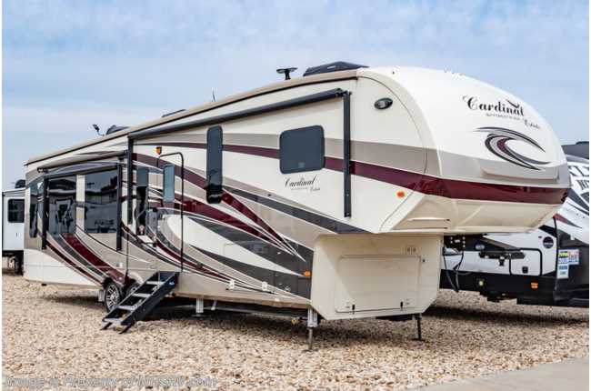 2019 Forest River Cardinal Estate 3456 5th Wheel RV for Sale W/ King, Theater Seats