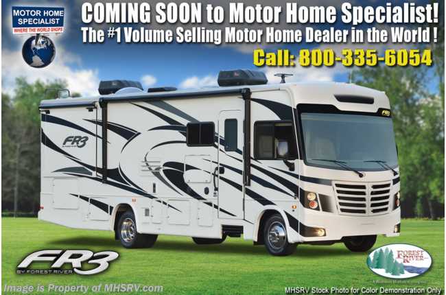 2020 Forest River FR3 33DS RV W/ Theater Seats, OH Loft, King, W/D