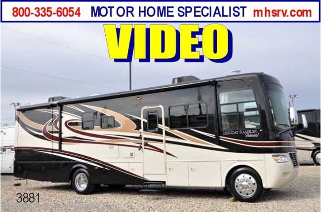 2011 Holiday Rambler Admiral 35SFD W/2 slides including a full wall slide