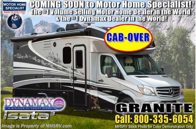 2020 Dynamax Corp Isata 3 Series 24FW Sprinter Diesel W/ Theater Seats &amp; Cab-Over
