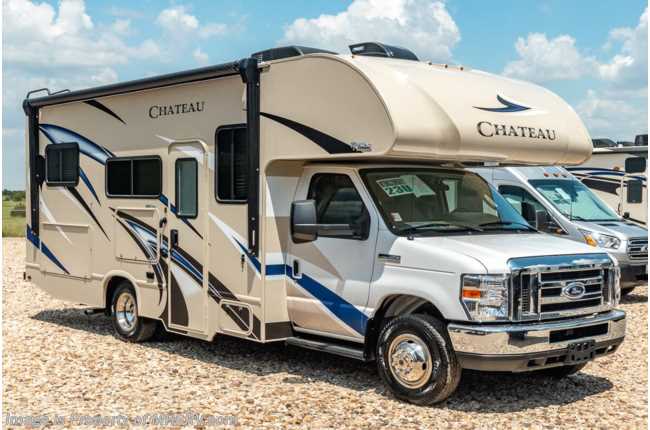 2020 Thor Motor Coach Chateau 23U RV for Sale W/Ext TV, 15K A/C &amp; Stabilizers