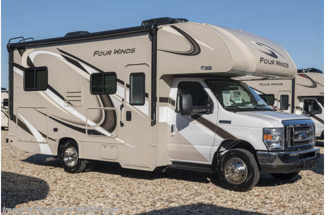 2020 Thor Motor Coach Four Winds 22E RV for Sale W/Stabilizers, 15 K A/C &amp; Ext TV