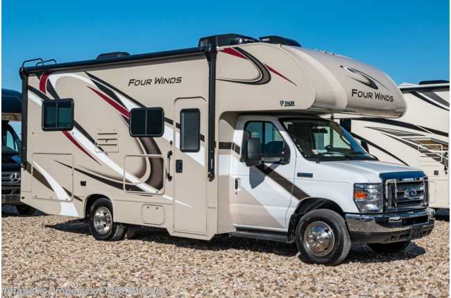2020 Thor Motor Coach Four Winds 22E Upgraded A/C, Ext TV, 3-Camera System, Child Safety Tether &amp; Sleep Net, Upgraded Seats &amp; Much More!