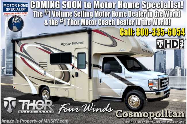 2020 Thor Motor Coach Four Winds 23U RV for Sale W/ 15K A/C, Stabilizers, Ext TV