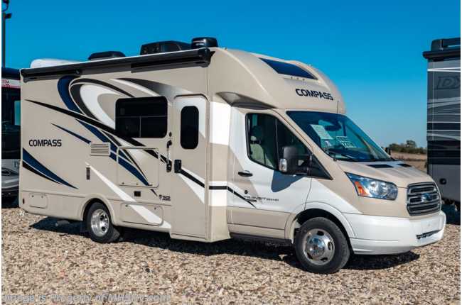 2020 Thor Motor Coach Compass 23TW RUV for Sale W/ 15K A/C, Ext TV