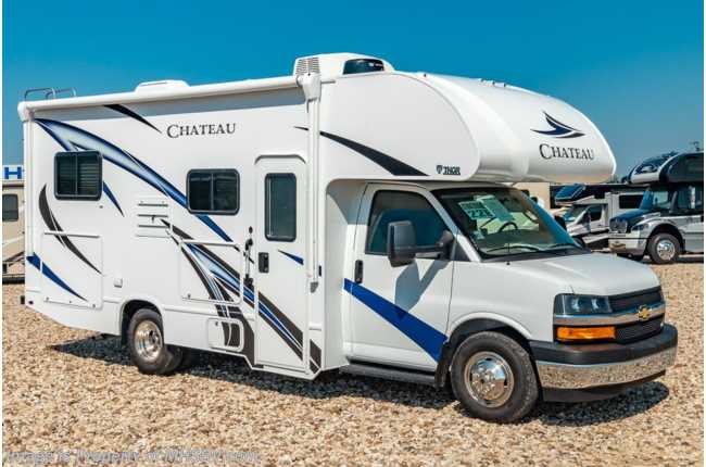 2020 Thor Motor Coach Chateau 22E W/15K A/C, Heated Tanks, 3-Cameras, 2 Batts, Ext TV & More!