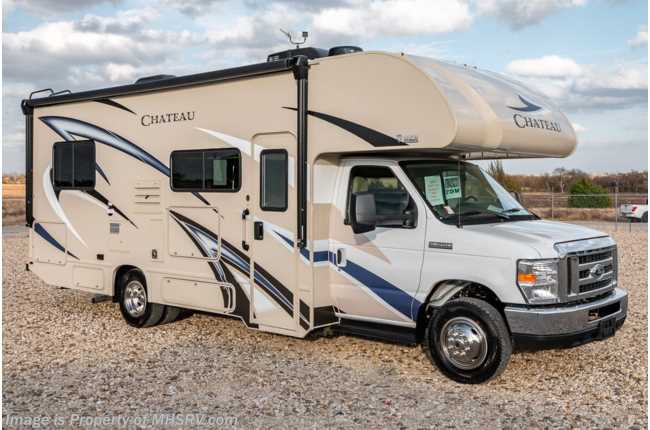 2020 Thor Motor Coach Chateau 25V RV for Sale W/ 15K A/C, Ext TV &amp; Stabilizers