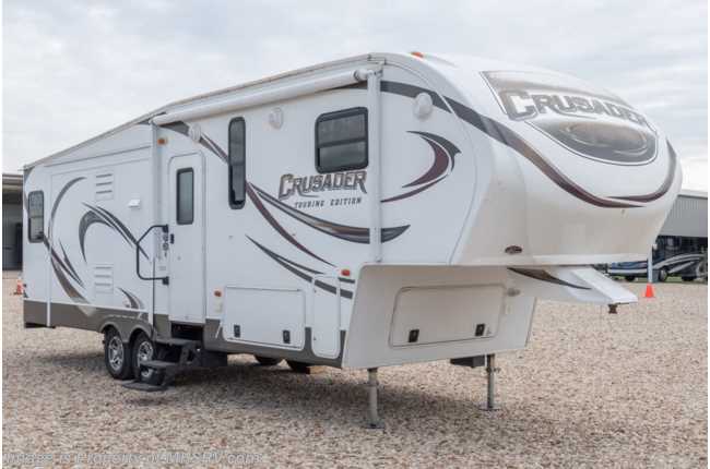 2014 Prime Time Crusader 295RST 5th Wheel RV for Sale W/ Theater Seats, Auto Level