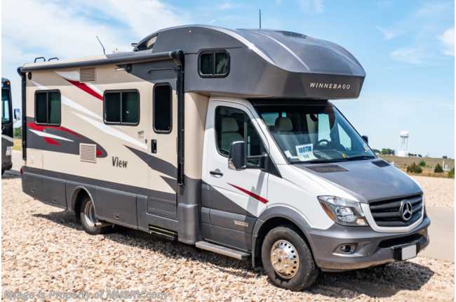 2018 Winnebago View 24V Class C Sprinter Diesel RV W/ Cab Over Loft